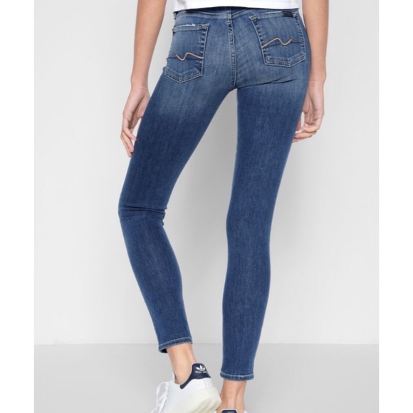 7 For All Mankind Denim - 7 For All Mankind Gwenevere Skinny Jeans